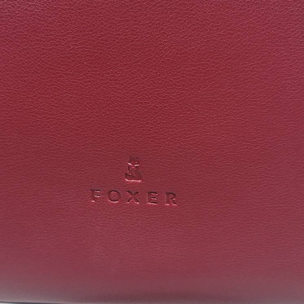 Foxer Deep Red/Gold Purse - Picture 2 of 9